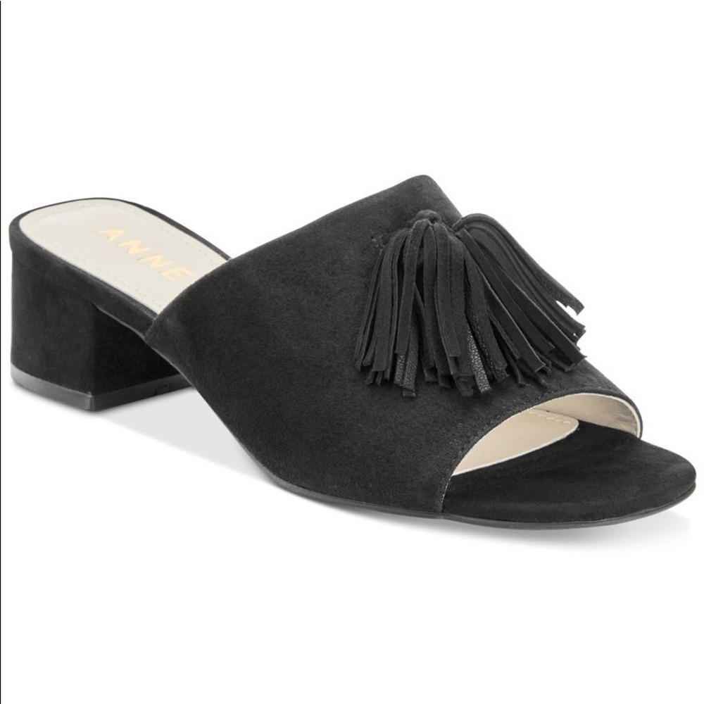 Anne Klein Mule Tassel Slides